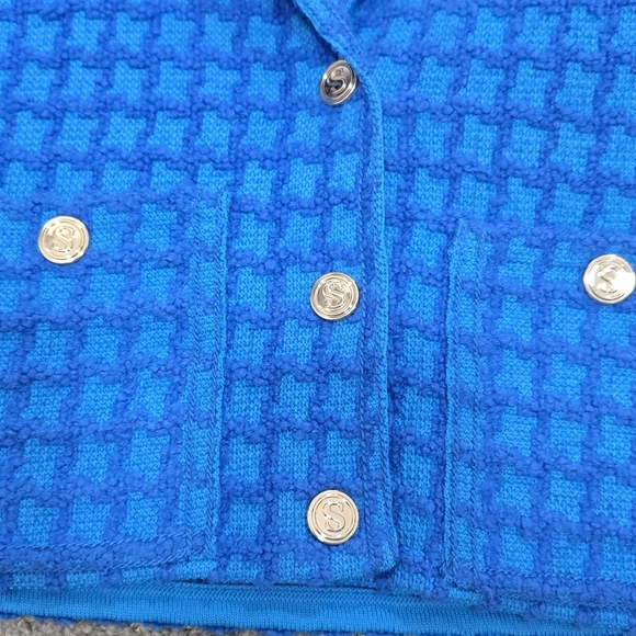 Sandro Cropped Tweed Jacket Brand New Condition - Picture 9 of 12